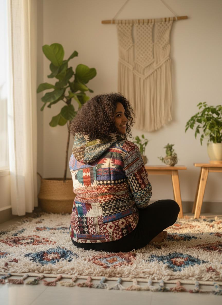 Desert Soul - Handmade Patchwork Boho Jacket