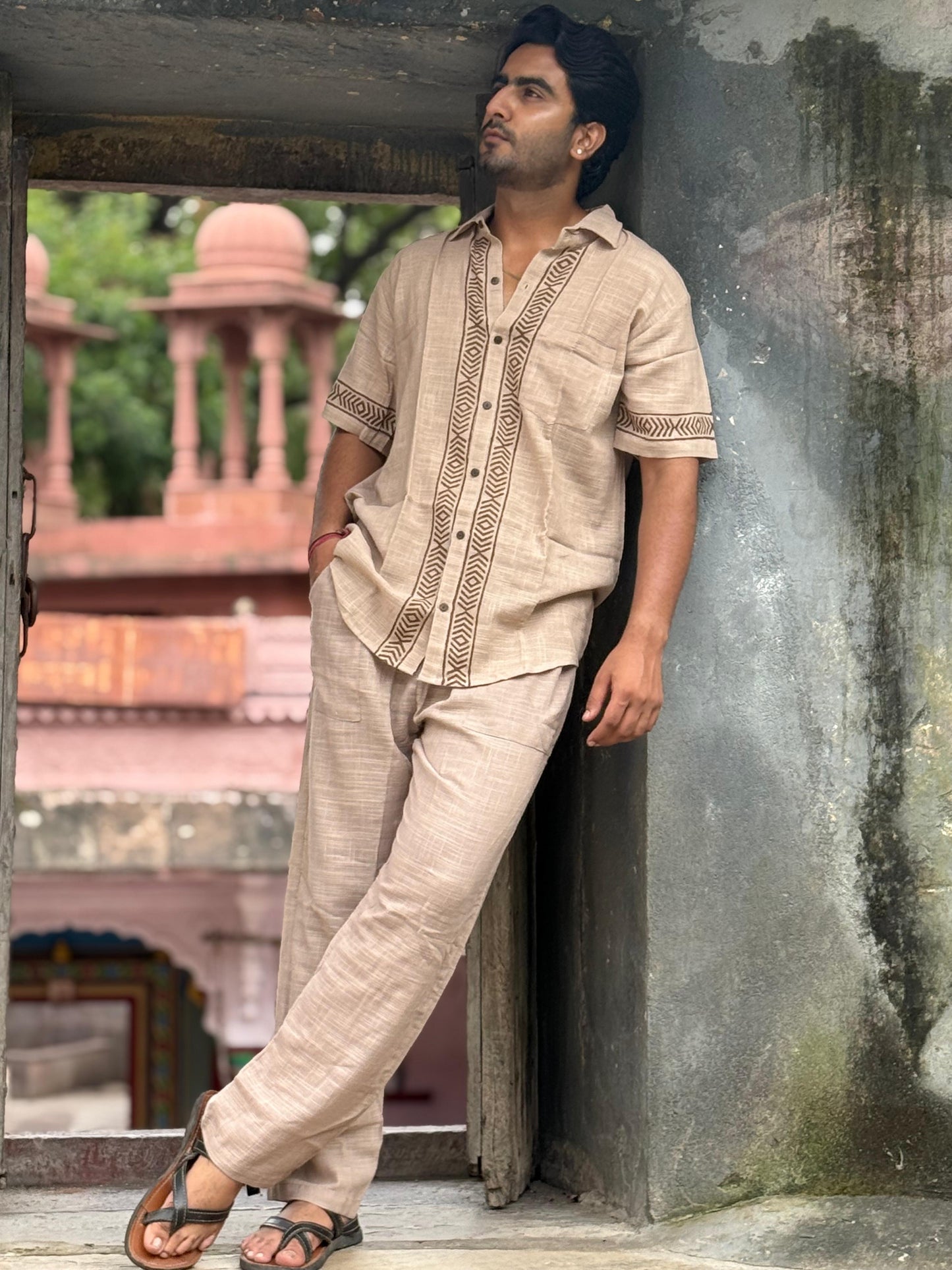 Sandstone Beige Co-Ord Set