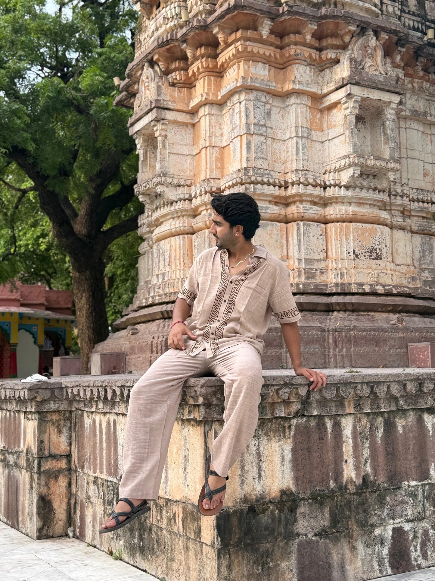 Sandstone Beige Co-Ord Set
