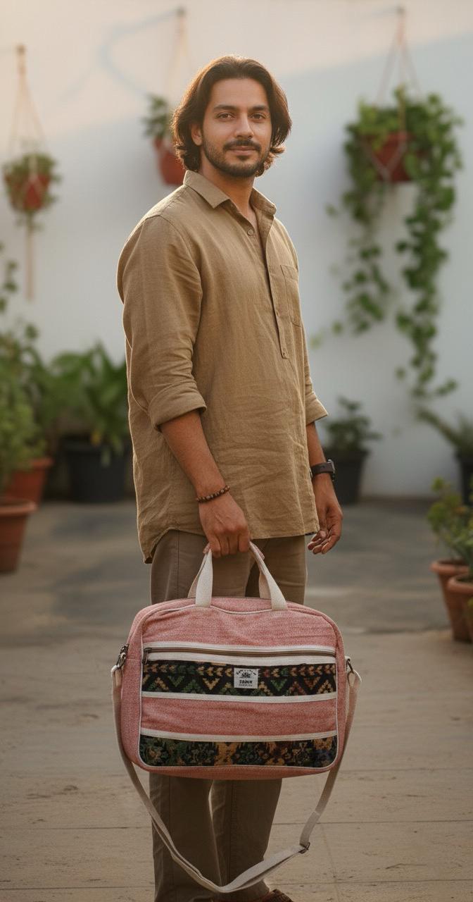 Hemp Laptop bag - Image 2