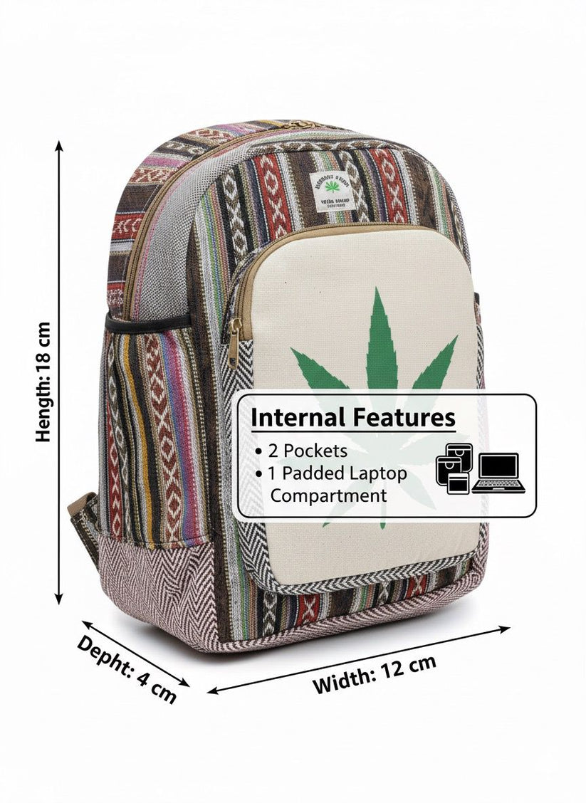 Himalayan Hemp Backpack - Image 3