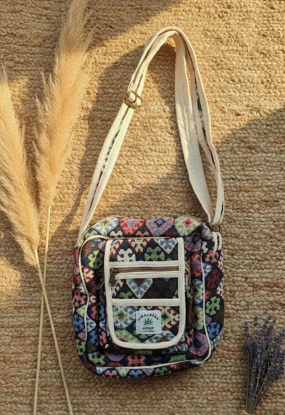 Himalayan Hemp Sling Bag - Image 4
