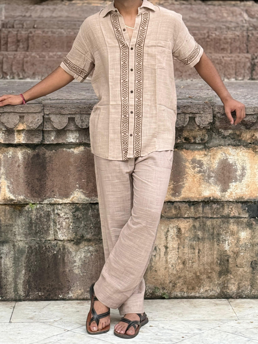 Sandstone Beige Co-Ord Set